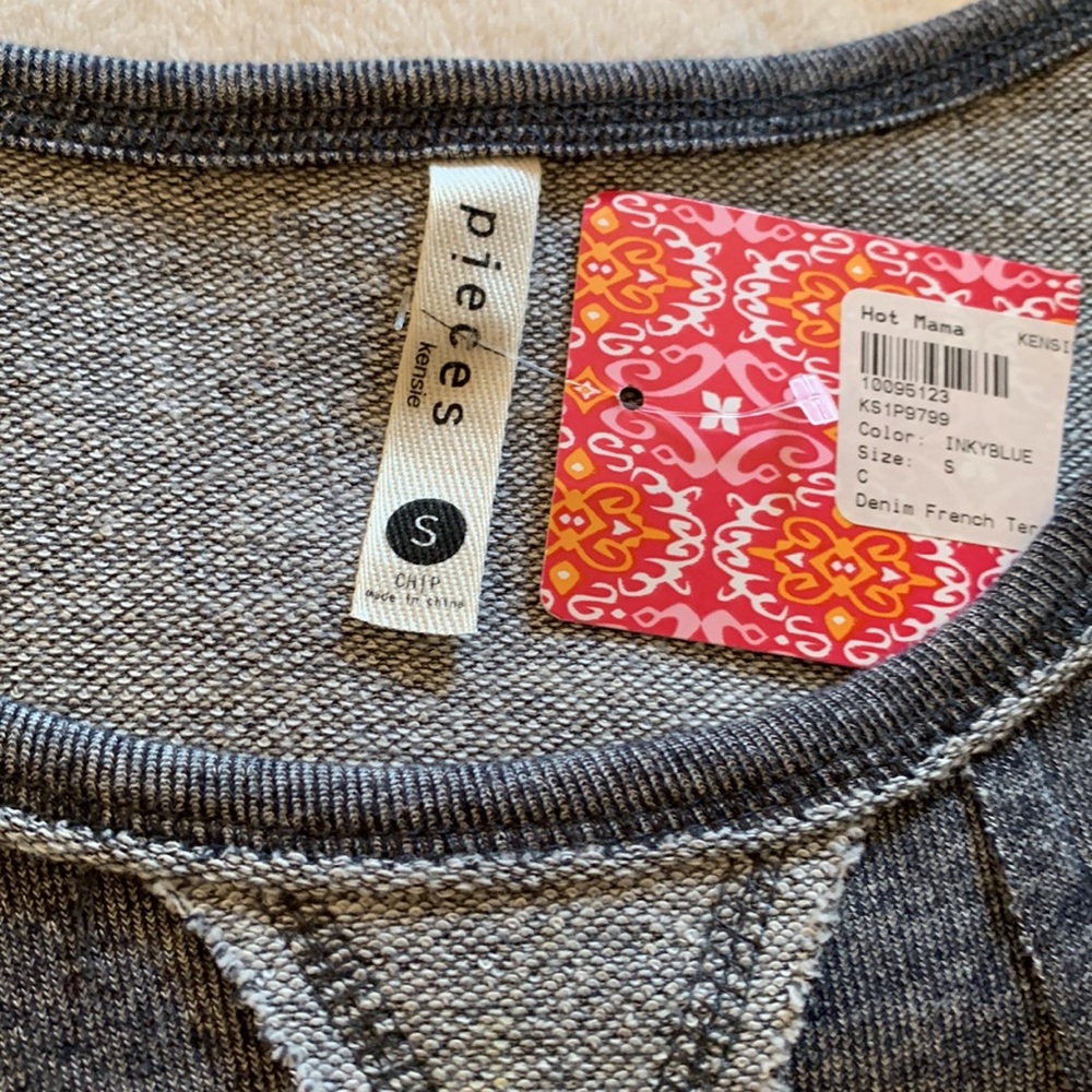 NWT French Terry dress/ tunic